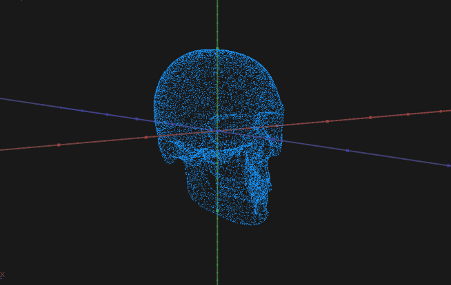 Skull In TouchDesigner